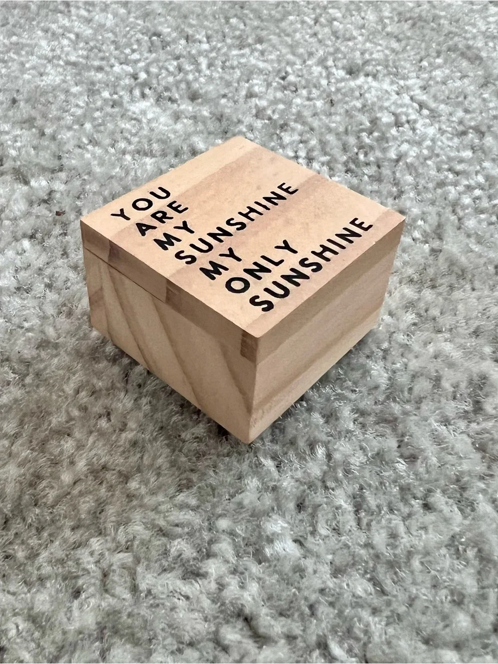 Wooden Jewelry / Trinket Box